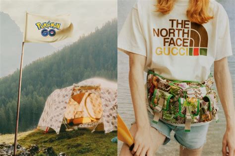 gucci north face pokemon